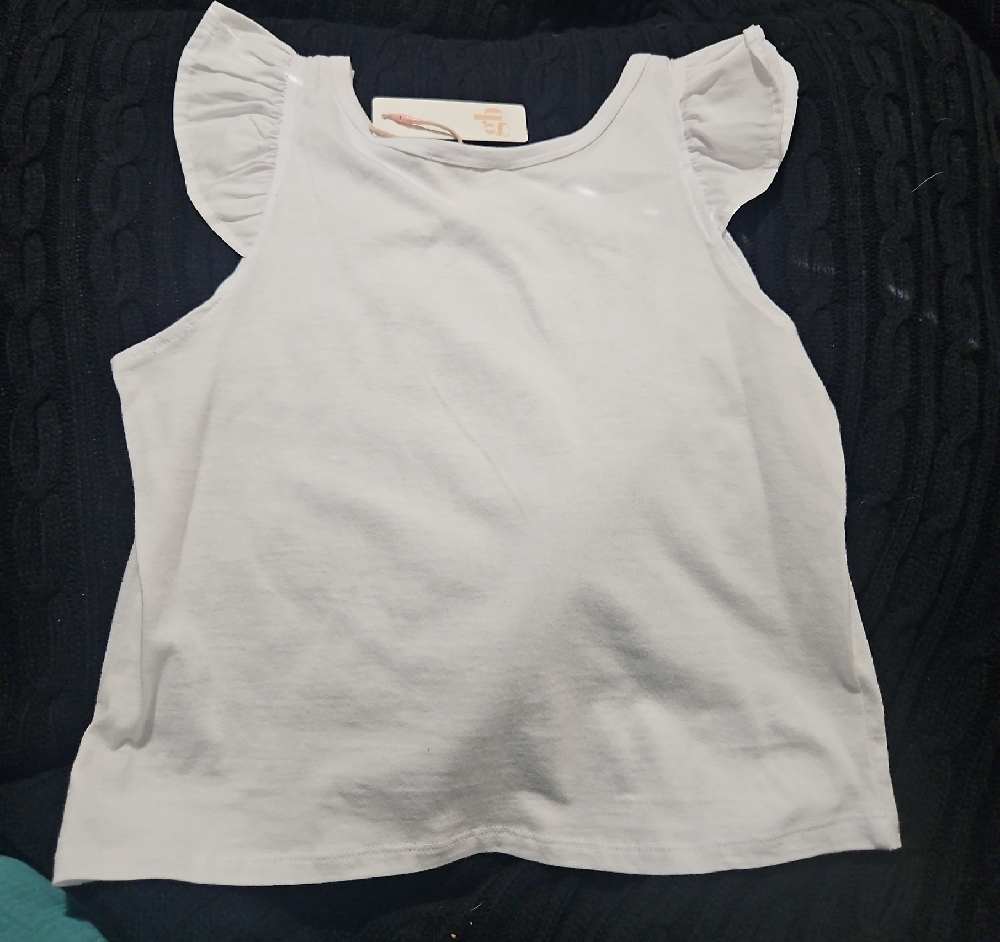 Gianni Bini Green and Pink Ruffle Tank Tops - Picture 4 of 4